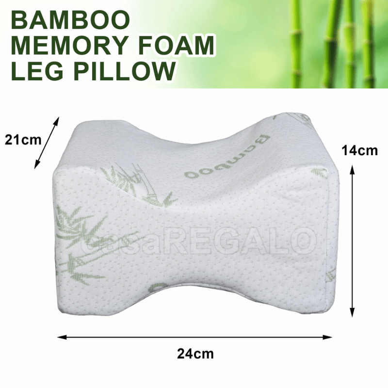 Bamboo Memory Foam LEG Pillow