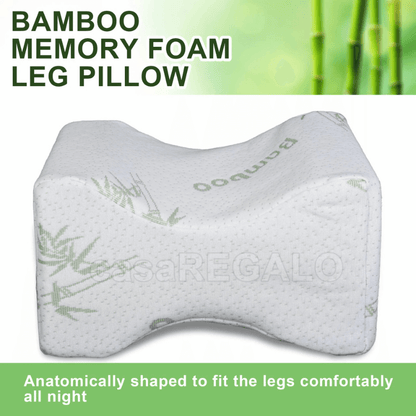 Bamboo Memory Foam LEG Pillow