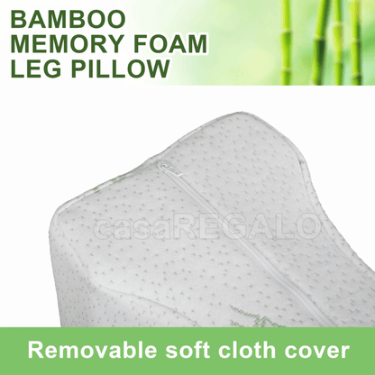 Bamboo Memory Foam LEG Pillow