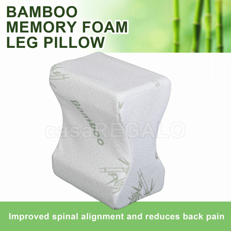 Bamboo Memory Foam LEG Pillow