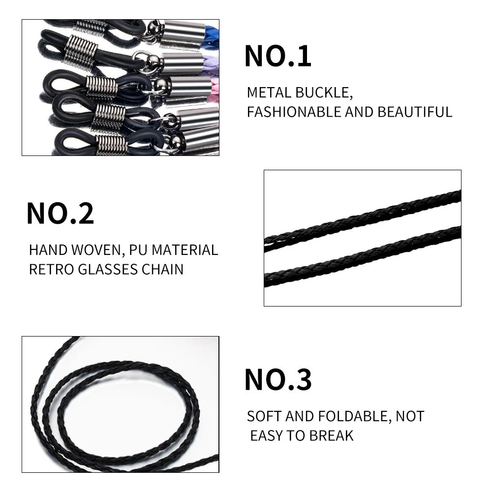 LumeGuard™ Braided Glasses Strap